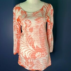 Tommy Bahama- pima cotton tunic, brighter inside print— cooler outer print shows